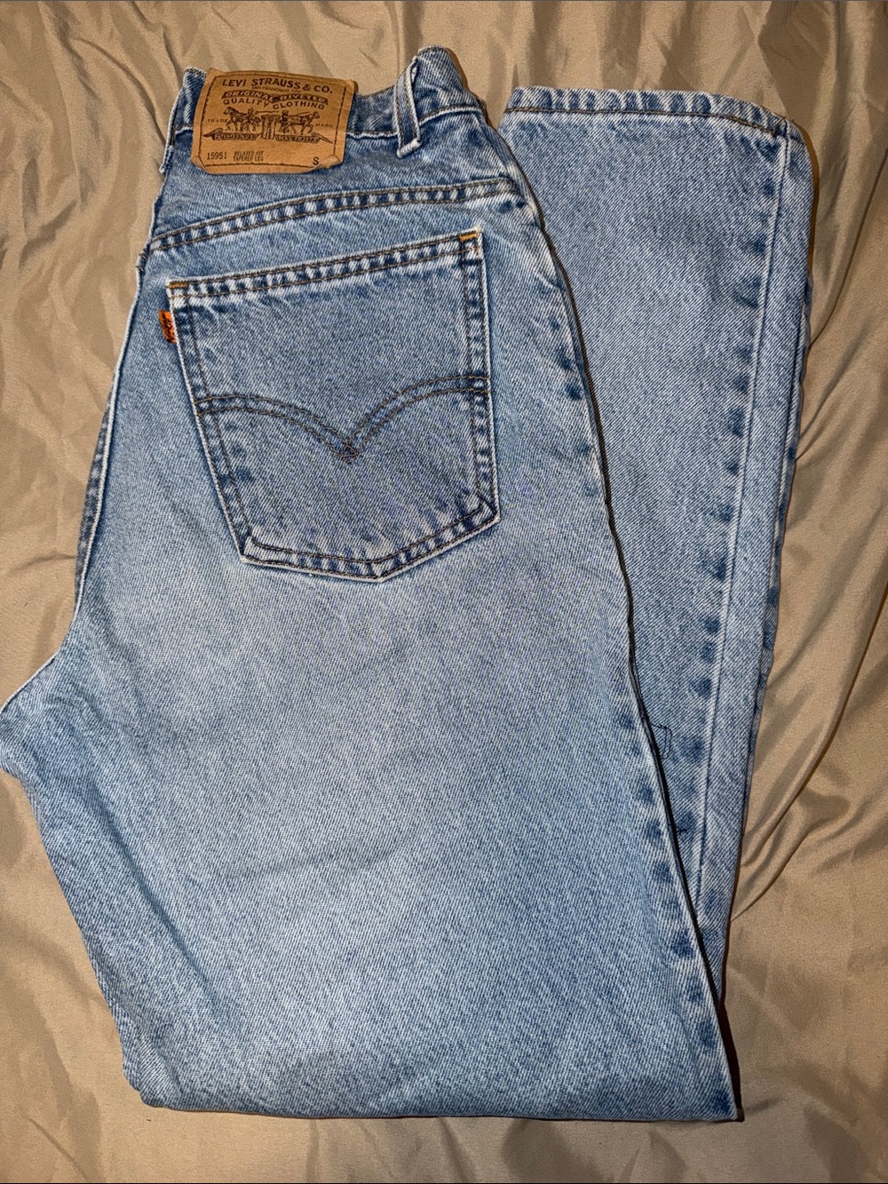 Levi's Vintage 950 Relaxed fit tapered Jean